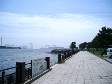 横浜海の公園バーベキュー場